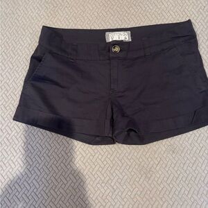 Cotton On Women's Dark Navy High Waist Shorts